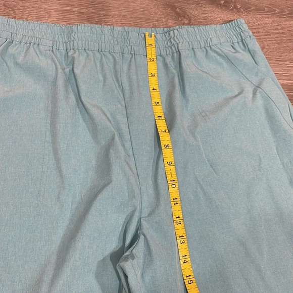 NWOT Appleseed’s Light & Easy Stretch Melange Active Pant Set Grotto Blue XL - Picture 9 of 16